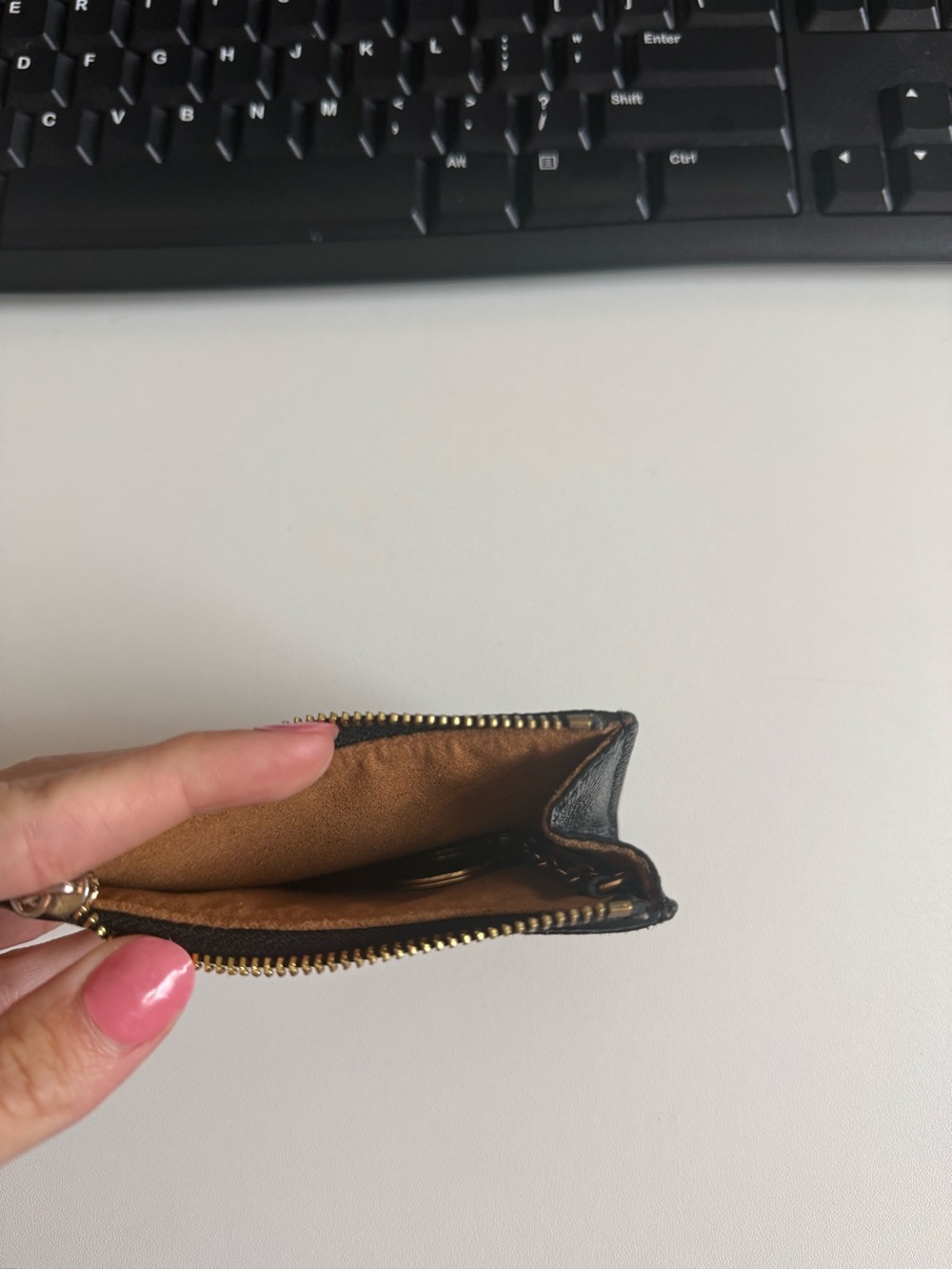 Coach Zip Card Case - Picture 3 of 3